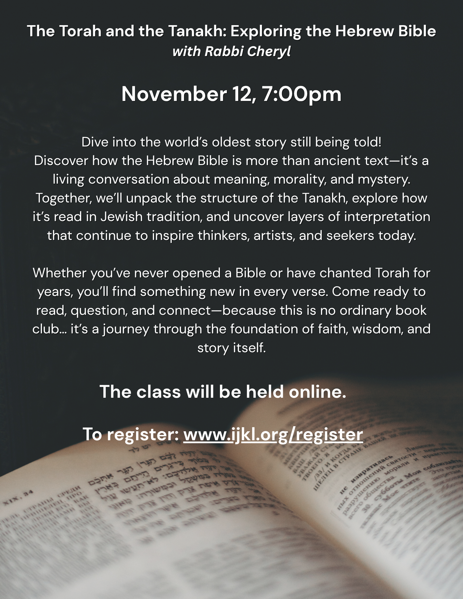 The Torah and the Tanakh Exploring the Hebrew Bible