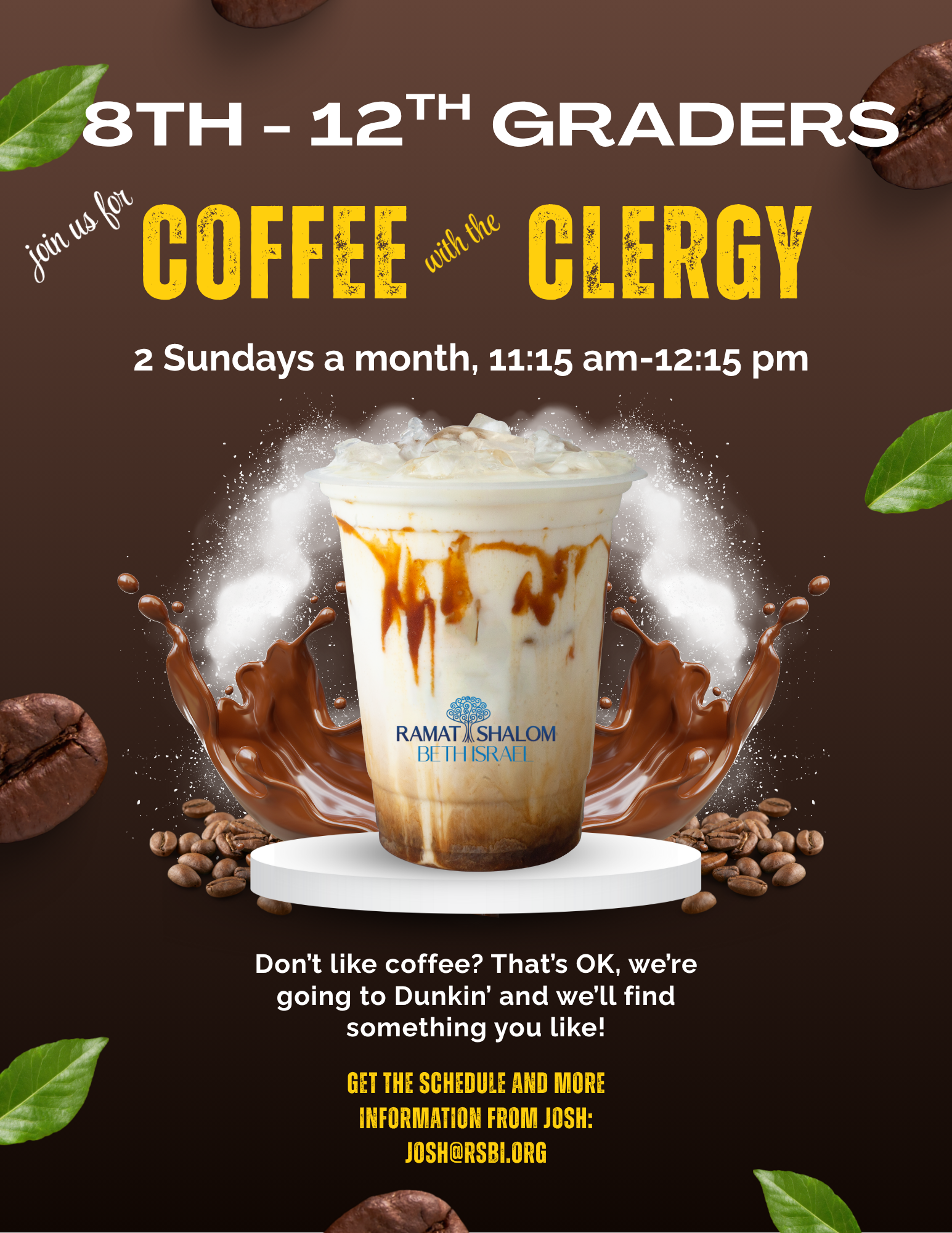 Coffee with the Clergy