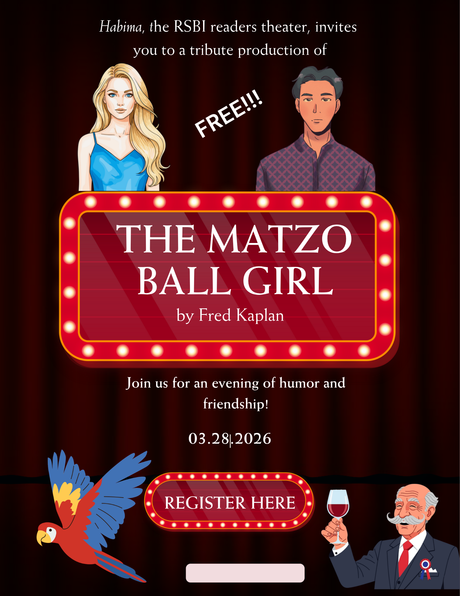 Habima presents "The Matzo Ball Girl"