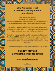 Who Are Iranian Jews A 2,500-Year Journey of Faith and Identity Who are the Jews of Iran Where did they come from And how have they lived — and thrived — for over 2,000 years in Persia, including (1)