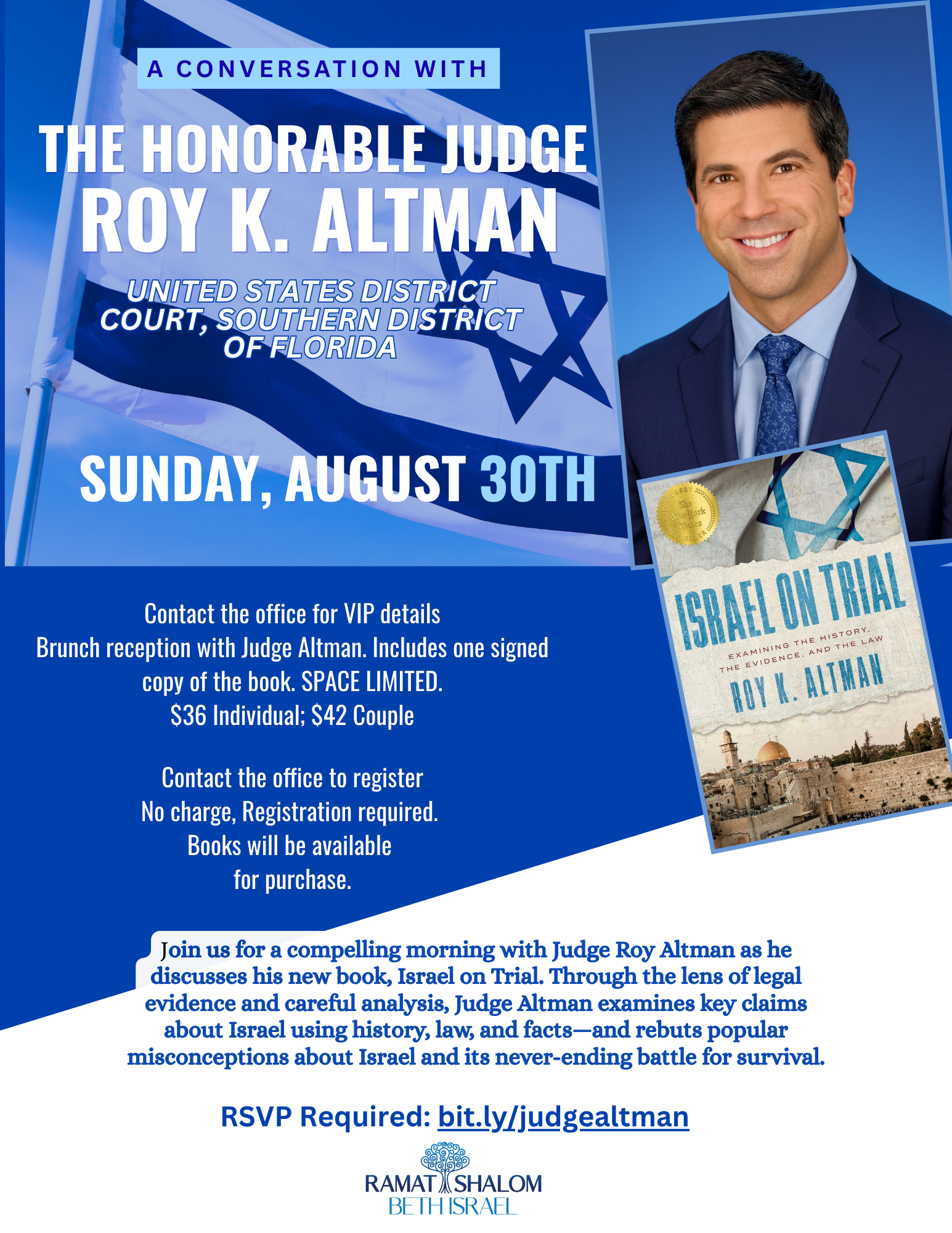 Guest Speaker Roy Altman
