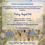 Welcome Back Shabbat Services
