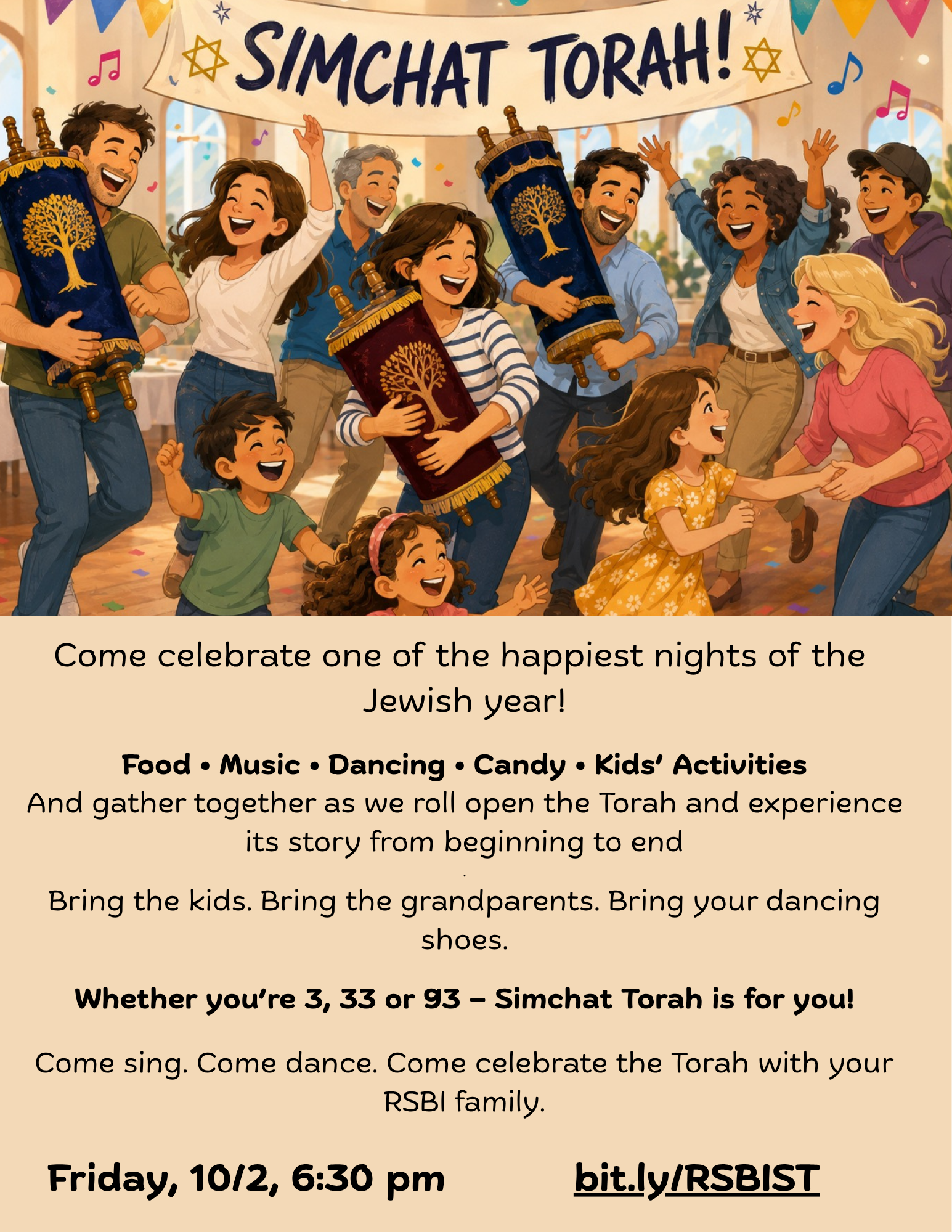 Simchat Torah Kabbalat Shabbat