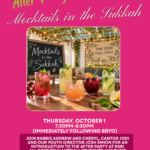 AfterParty Mocktails in the Sukkah